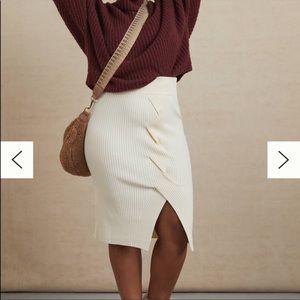 ISO small Desiree knit midi skirt by Anthropologie